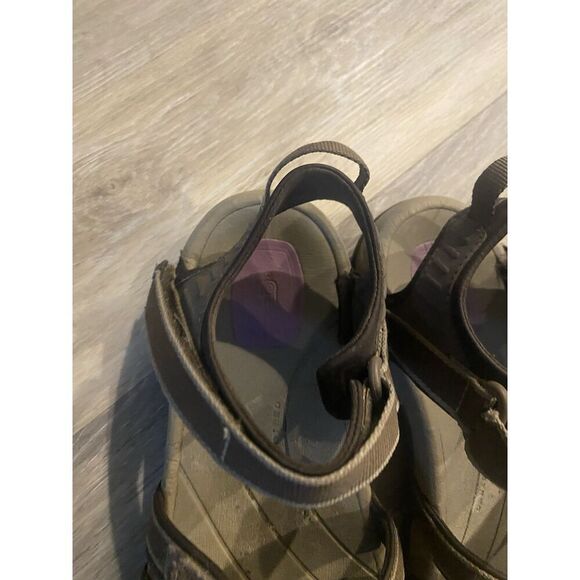 Teva Tirra womens 8 Purple Black 4266 Sport Sandals Comfort Adjustable - Picture 4 of 11